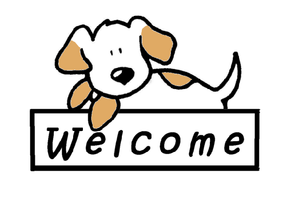 welcome dog